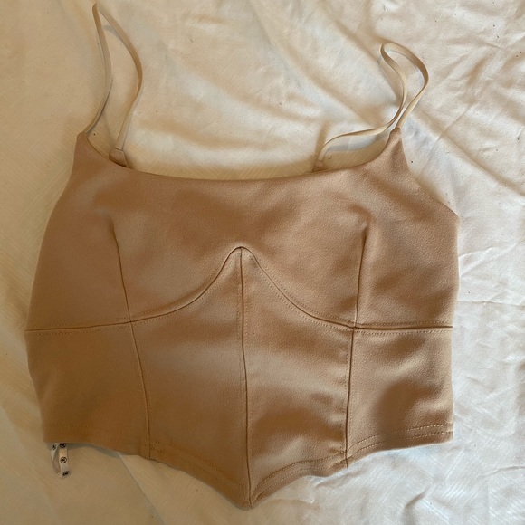 Missguided Tops - Nude corset top